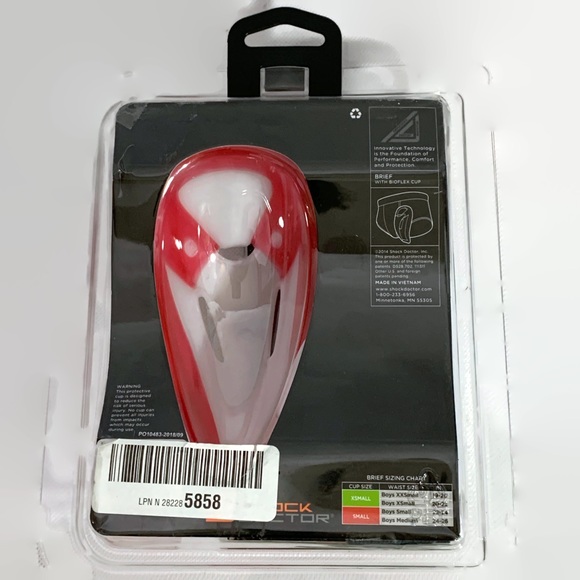 Shock Doctor 212 Core Brief With Bioflex Cup Boys - Picture 2 of 3